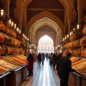 Travel in the souk