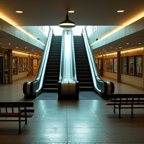 Shadows In The Mall