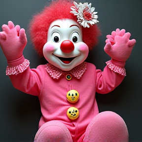 The Clown in Pink