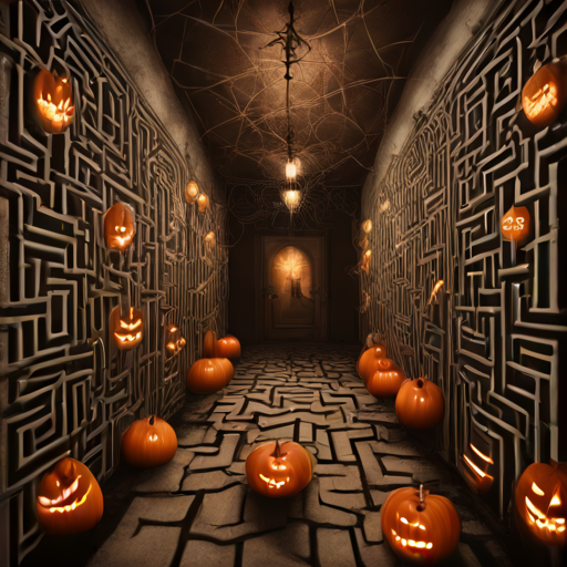 Lost in the Halloween Maze