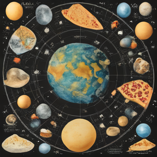 Flat Pizza Earth