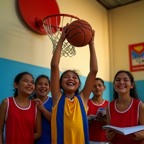 Tim Basket SMA Negeri 1 Sumberalawang