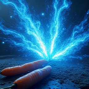 Blue Explosive Carrots