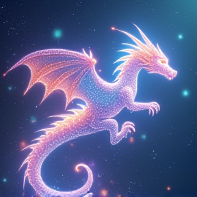 Petit dragon des lumières