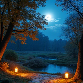 Autumn Moonlight