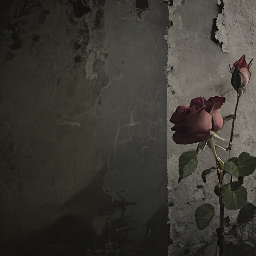 Roses on the Wall