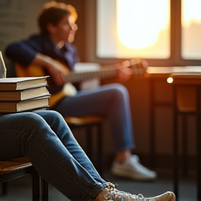 school rock female slow song.