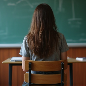 school rock female slow song.