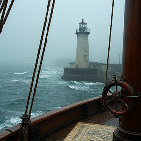 Beware the fog at sea