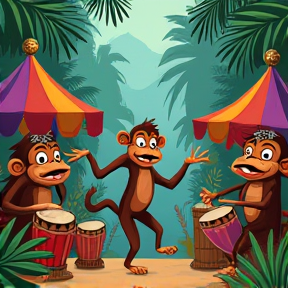 El macaco bailarín