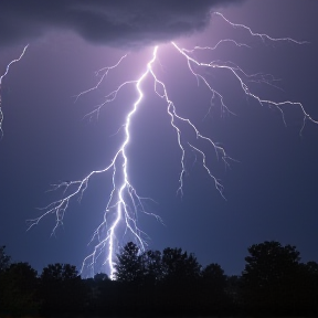 Raptor and Lightning