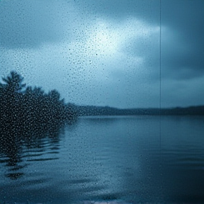 Sonido de lluvia y truenos