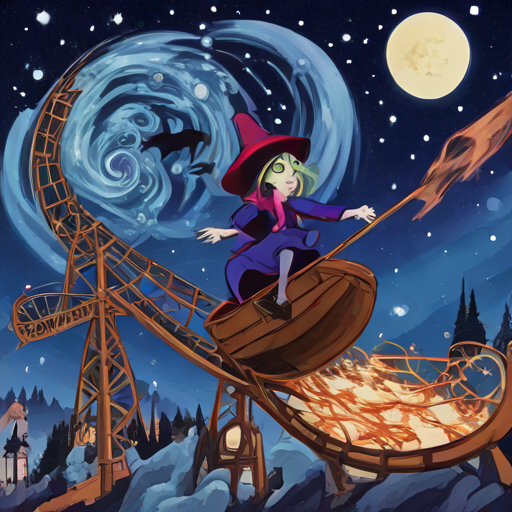 Roller Coaster Witch