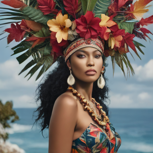 MUJER DE CORAJE CARIBEÑO 