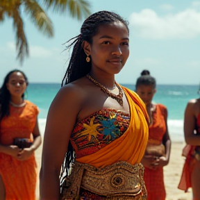 MUJER DE CORAJE CARIBEÑO 