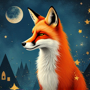 Fox in the Night