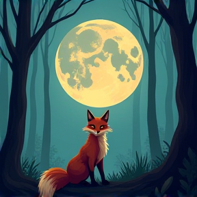 Fox in the Night