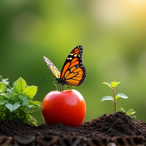 Butterflies in agriculture 