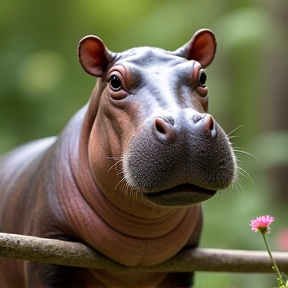 Poppy the Pygmy Hippo