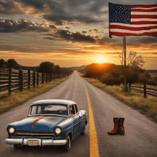 Fast Car on a Country Road