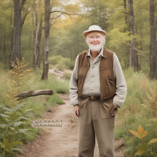 Der alte Mann im Wald