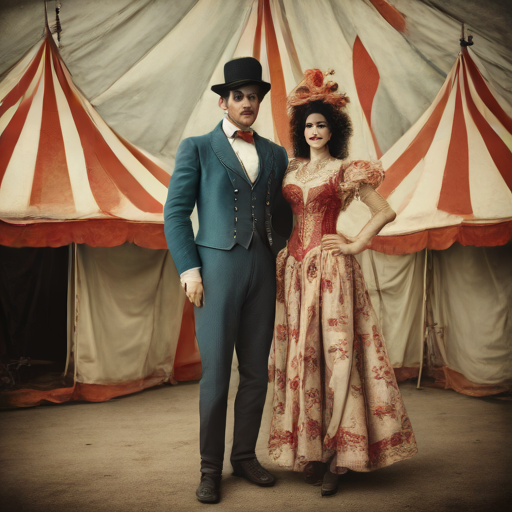 Antonio y Lucía en el Circo Mágico