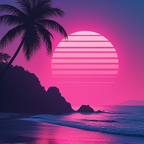 Retro Sunset