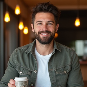 Marc et la pause café