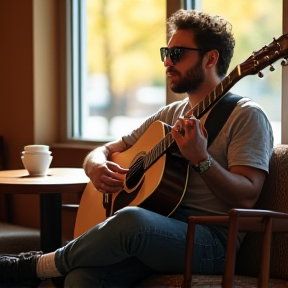 Marc et la pause café