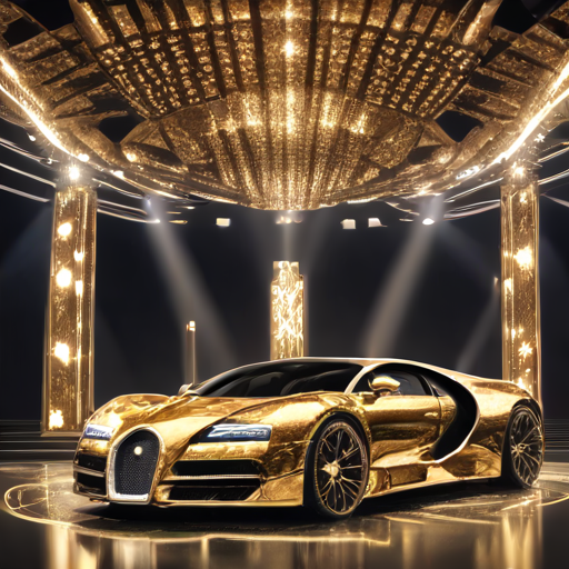 Golden Bugatti