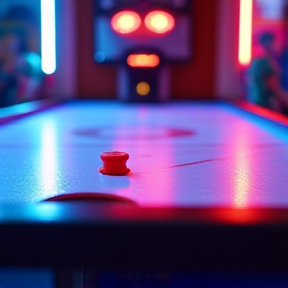 Air hockey champion