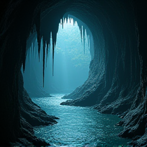 In the Dark Swamp Cave