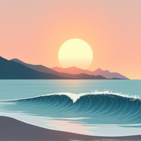 Sunlit Waves