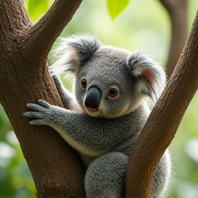 Koala in the Trees