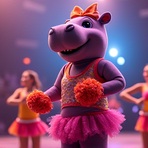 Heidi the Dancing Hippo