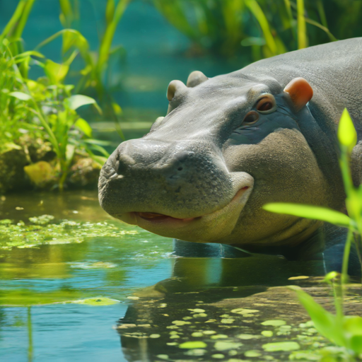 Poppy the Pygmy Hippo