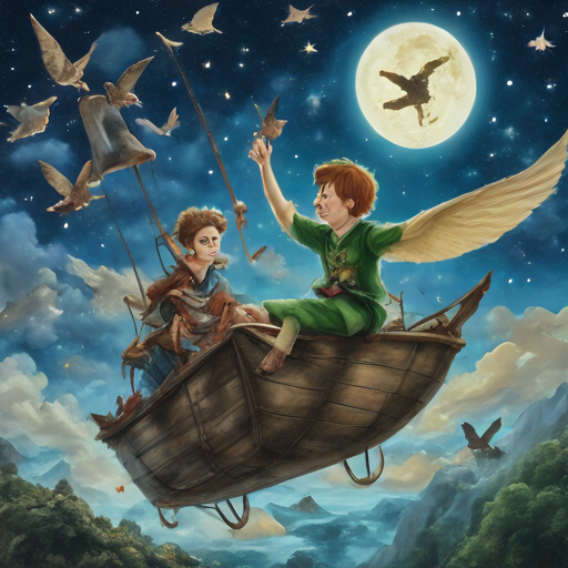 Wie Tinkerbell und Peter Pan