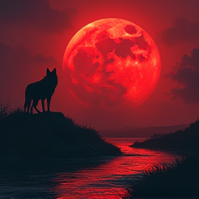 "Crimson Moon"