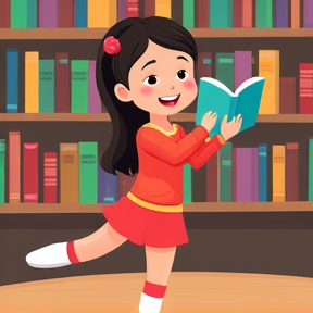 Little Bookworm Dancer