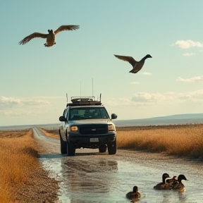 Duck in a Truck