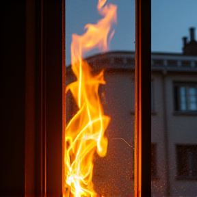 Flaming Windowsill Paradox