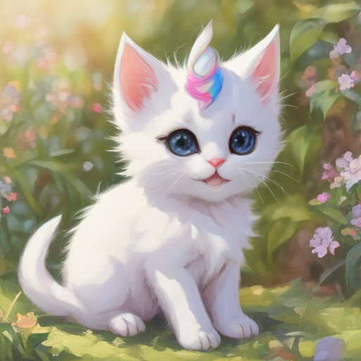 Tiny Unicorn Kitty