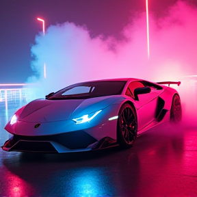 Neon Night Drive