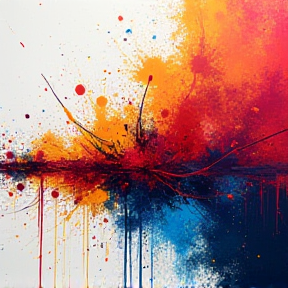 Paint Music Splatter