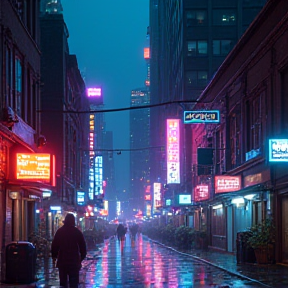 Under the Neon Skies