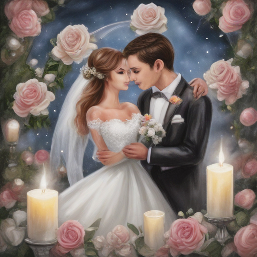 Aiden and Sally's Moonlit Wedding