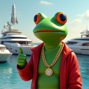 Apu the Frog Billionaire