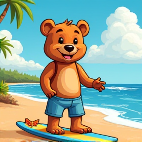 Bear on the Shore