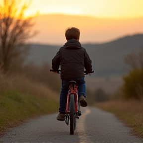 Boy on Wheels