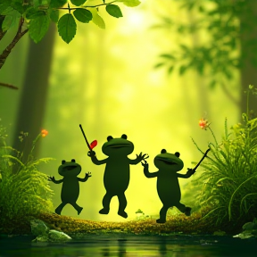 Frogs in the Forest